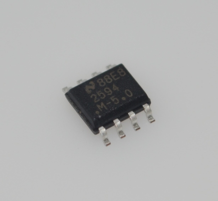 LM2594MX-5.0/NOPB 5V 500mA स्टेप-डाउन कन्वर्टर व्यापक 4.5V-40V इनपुट के साथ, 80% दक्षता, कम स्टैंडबाय वर्तमान थर्मल शटडाउन उपयोग करने में आसान TO-263 पैकेज और स्थिर स्थिर आउटपुट