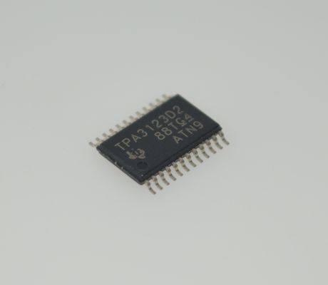 TPA3123D2PWPR क्लास डी एम्प 15W स्टीरियो 92% दक्षता 8-26V वाइड इनपुट थर्मल प्रोटेक्शन लो THD+N पॉप-फ्री स्टार्ट कॉम्पैक्ट TSSOP-28 EMI रिड्यूस्ड हाई-फाई ऑडियो