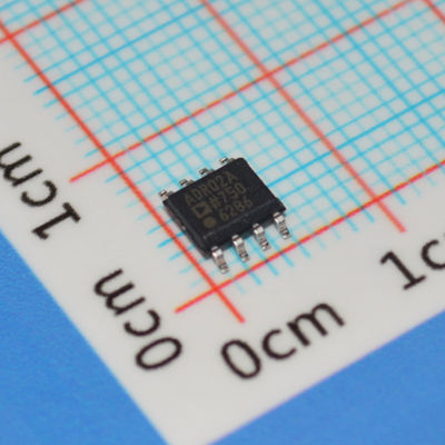 ADR02ARZ सटीकता 5.0V वोल्टेज संदर्भ अल्ट्रा-लो शोर 4μVpp 0.02% प्रारंभिक सटीकता 3ppm/°C बहाव 10mA आउटपुट 1.2V से 15V रेंज