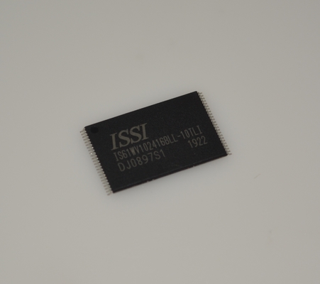 IS61WV102416BLL-10TLI 1Mx16 हाई-स्पीड 10ns SRAM 3.3V ऑपरेशन लो पावर इंडस्ट्रियल टेम्प (-40°C से +85°C) 48-बॉल BGA पैकेज एसिंक्रोनस ऑपरेशन उच्च विश्वसनीयता डेटा भंडारण