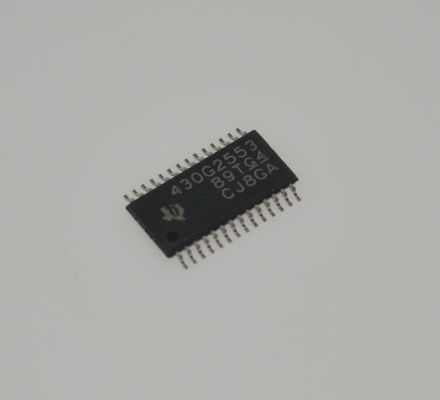 MSP430G2553IPW28R: 16MHz 16-bit Ultra-Low-Power MCU with 16KB Flash, 512B RAM, 10-bit ADC, Timer, UART/SPI/I2C, On-chip Emulation and Extended Temp Range for Embedded Systems