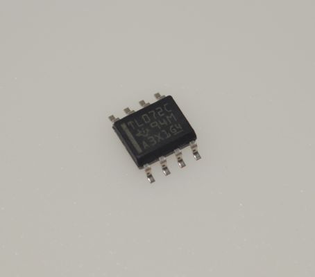 TL072CDR Low-Noise JFET-Input Op Amp with 3MHz Bandwidth 13V/µs Slew Rate ±18V Supply Low Input Bias High Input Impedance 0°C to 70°C Range and SOIC-8 Package for Audio and Precision Applications