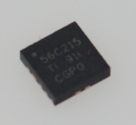 TPS56C215RNNR 15A 3.8-17V सिंक्रोनस बक कनवर्टर जिसमें 0.5% सटीकता, 550kHz आवृत्ति, पावर गुड, सक्षम, आंतरिक क्षतिपूर्ति, थर्मल शटडाउन और वेटेबल फ्लैंक्स हैं