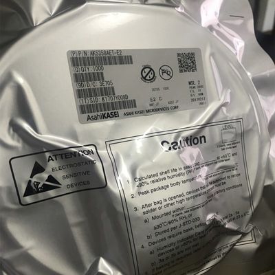 पेशेवर 8-Ch ADC AK5358AET 123dB SNR 216kHz/64x FS अल्ट्रा-लो -107dB THD+N 71mW पावर इंटीग्रेटेड एचपीएफ/एंटी-एलिसिंग फिल्टर एकल 3.3V आपूर्ति