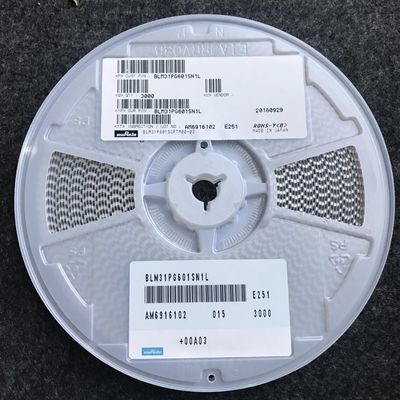 BLM31PG601SN1L 600V/3A पावर इंडक्टर कम 16mΩ DCR उच्च करंट सुपीरियर शोर दमन वाइड -55°C से +150°C रेंज AEC-Q200 ग्रेड 1 उन्नत सामग्री ऑटो और औद्योगिक उपयोग के लिए स्थिर