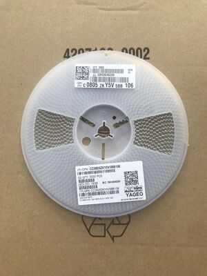 उच्च क्षमता 10μF 0805 MLCC 5.5V रेटिंग अल्ट्रा-मिनी-आकार कम ESR/ESL Y5V डाईलेक्ट्रिक उच्च आवृत्ति प्रदर्शन पोर्टेबल इलेक्ट्रॉनिक्स में डिकॉप्लिंग और बफरिंग के लिए लागत प्रभावी आदर्श