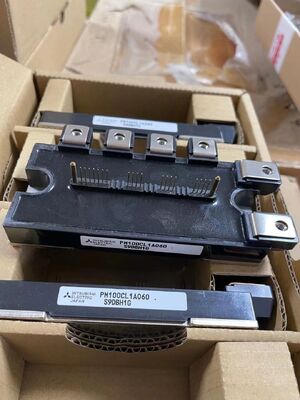 PM100CL1A060 600V 100A IPM 5th-Gen CSTBTTM Low VCE ((sat) 1.75V एकीकृत ड्राइव और सुरक्षा चिप टेम्प सेंसर त्रुटि आउटपुट UL ड्राइव और सर्वो के लिए मान्यता प्राप्त