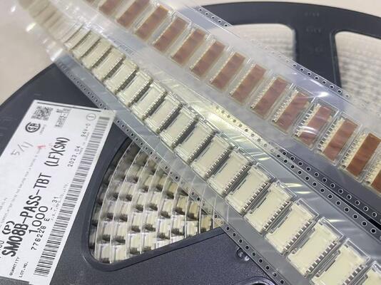 SM08B-PASS-TBT कॉम्पैक्ट मजबूत सुरक्षित उच्च-धारण सोल्डर-मुक्त बहुमुखी और विश्वसनीय – तंग जगहों के लिए आदर्श जो स्थिर पीसीबी कनेक्शन की मांग करते हैं