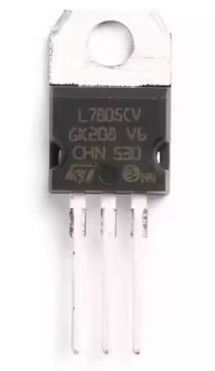 L7805CV-DG 5V 1.5A रैखिक वोल्टेज नियामक थर्मल ओवरलोड सुरक्षा शॉर्ट सर्किट सुरक्षित TO-220 पैकेज वाइड 7V-35V इनपुट रेंज, बिजली आपूर्ति और औद्योगिक नियंत्रण के लिए आदर्श