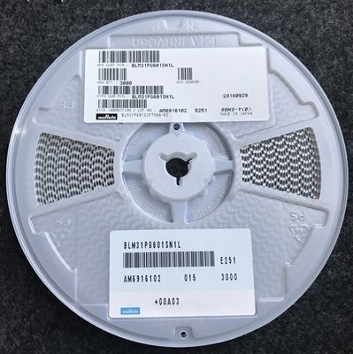 BLM31PG601SN1L 600Ω Ferrite Bead 1206 Size 3A Rated Current High Impedance@100MHz AEC-Q200 -55°C to +125°C