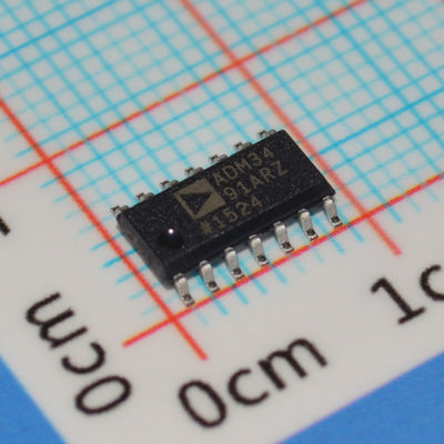 ADM3491ARZ: 3.3V RS-485 ट्रांससीवर, 16Mbps, ±15kV ESD, 1/8 यूनिट लोड, SOIC-4, -40°C से +85°C