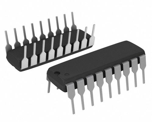 PIC16F54-I/P 8-बिट RISC MCU 20MHz 512x12 फ़्लैश 25B RAM 12 I/O DIP-18 2-5.5V -40°C~125°C कम पावर <2mA