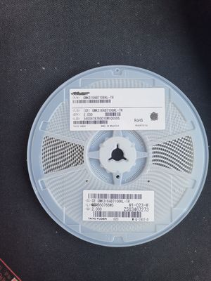 GMK316AB7106KL-TR 10μF 16V MLCC X5R 1206 ± 10% Tol कम ESR -55°C से +85°C AEC-Q200