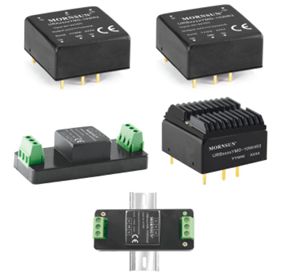 URB4805YMD-10WR3 5V 10W DC-DC कनवर्टर 4:1 वाइड इनपुट (9-36V) 94% दक्षता SIP-7 -40°C से +85°C
