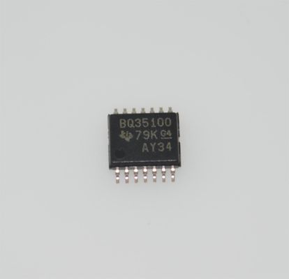 BQ35100PWR बैटरी ईंधन गेज 1-सेल Li-SOCl2 I2C इंटरफ़ेस ± 1% सटीकता 1.8-3.6V 14-TSSOP -40°C से +85°C