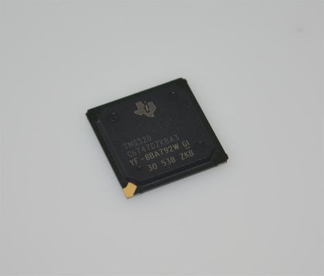 TMS320C6747DZKBA3 456MHz डुअल-कोर डीएसपी 3648MBPS 32KB L1 कैश 256KB RAM BGA-256 -40°C से +100°C इंडस्ट्रियल डीएसपी
