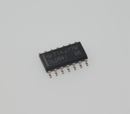 TL084IDR क्वाड JFET ऑप एम्प 4MHz बैंडविड्थ 13V/µs स्लीव रेट ±18V आपूर्ति 3pA इनपुट बायस SOIC-14 -40°C से +125°C