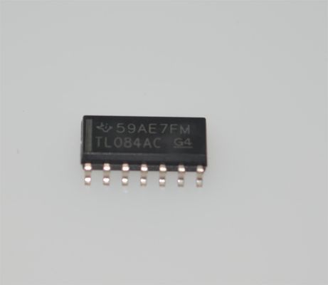 TL084ACDR क्वाड प्रिसिशन JFET ऑप एम्प 4MHz BW 13V/µs स्लीव रेट ±18V सप्लाई 3pA इनपुट बायस SOIC-14 -40°C से +125°C