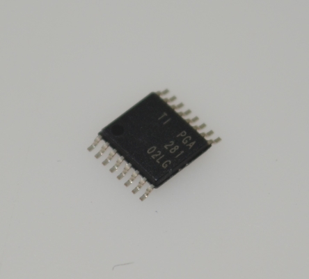 PGA281AIPWR प्रेसिजन प्रोग्राम करने योग्य लाभ एम्पलीफायर 0.1-1000x लाभ 10MHz BW ±18V आपूर्ति 0.025% लाभ त्रुटि TSSOP-16 -40°C से +125°C