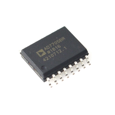AD7705BRZ ADC 16-बिट प्रेसिजन कम शोर 3V/5V ऑपरेशन ऑन-चिप फिल्टर SPI इंटरफेस कम पावर -40°C से +85°C इंडस्ट्रियल ग्रेड