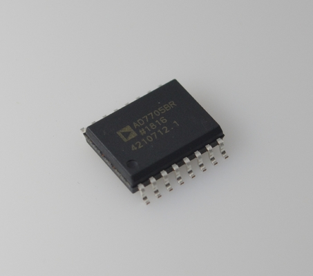 AD7705BRZ ADC 16-बिट प्रेसिजन कम शोर 3V/5V ऑपरेशन ऑन-चिप फिल्टर SPI इंटरफेस कम पावर -40°C से +85°C इंडस्ट्रियल ग्रेड