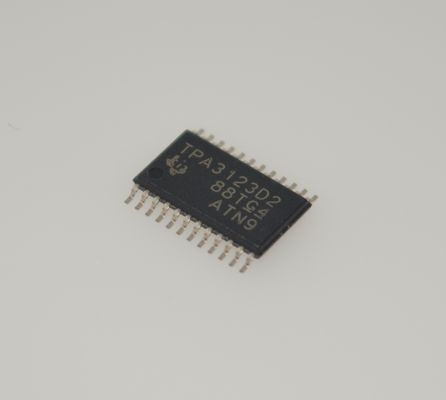 TPA3123D2PWPR क्लास डी एम्प 15W स्टीरियो 92% दक्षता 8-26V वाइड इनपुट थर्मल प्रोटेक्शन लो THD+N पॉप-फ्री स्टार्ट कॉम्पैक्ट TSSOP-28 EMI रिड्यूस्ड हाई-फाई ऑडियो