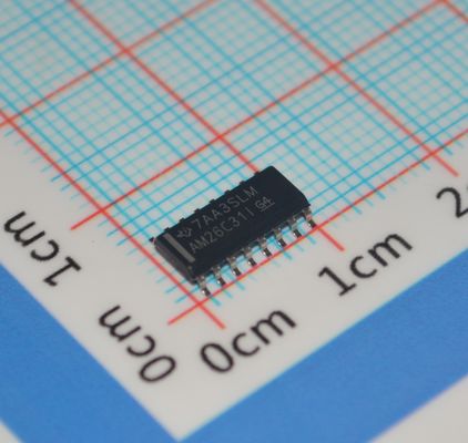 AM26C31IDR हाई-स्पीड 32Mbps RS-422/RS-485 डिफरेंशियल ड्राइवर 4 चैनल ±15kV ईएसडी सुरक्षा व्यापक 3V से 5.5V आपूर्ति -40°C से +125°C कम शक्ति और औद्योगिक ग्रेड