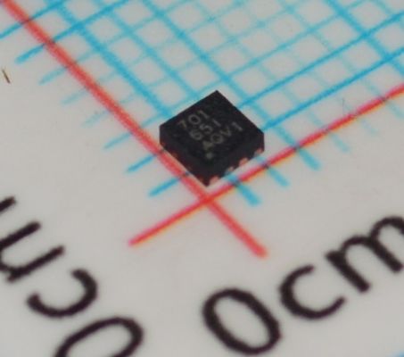 BQ294701DSGR - ओवर/अंडरवोल्टेज डिटेक्शन के साथ सेल Li-Ion प्रोटेक्टर, 2 आयन, 1μA करंट, 3.6V-10V रेंज, 1ms रिस्पॉन्स, थर्मल शटडाउन और DSBGA पैकेज