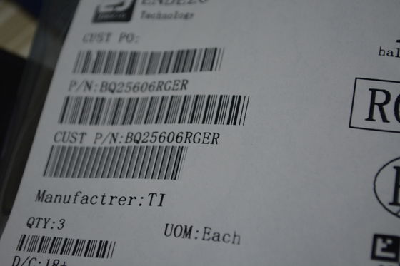 BQ25606RGER 3A फास्ट चार्जर IC 3.9V-14V इनपुट I2C कंट्रोल 30V OVP NVDC पावर पथ 3mm×3mm QFN 92% दक्षता एकीकृत MOSFETs and थर्मल विनियमन