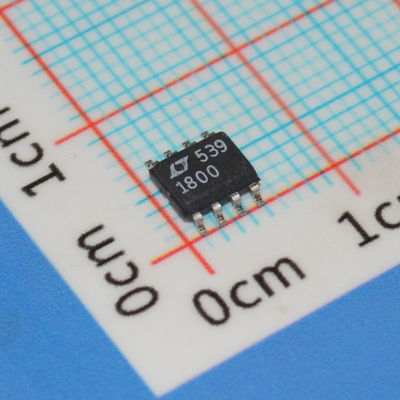 LT1800CS8#PBF Op Amp 100MHz गेन BW 450V/µs स्लीव रेट 3.5nV/√Hz शोर 2.7-12.6V आपूर्ति रेल-टू-रेल I/O 8-पिन SOIC -40°C से 85°C कम पावर