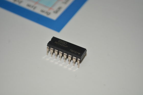 RCV420JP प्रेसिजन 4-20mA लूप-संचालित रिसीवर 0.1% सटीकता वोल्टेज आउटपुट ऑन-चिप संदर्भ अल्ट्रा-लो बहाव और शोर मजबूत औद्योगिक प्रणालियों के लिए