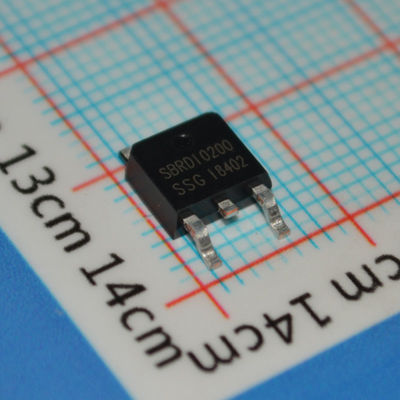 SBRD10200TR 100V 20A SBR रेक्टिफायर ब्रिज कम Vf उच्च दक्षता के साथ <155°C TJ सर्ज रेटेड AEC-Q101 ऑटोमोटिव और औद्योगिक ब्रश मोटर ड्राइव के लिए योग्य