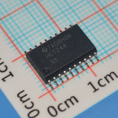 SN74HCT244DWR 3-स्टेट ऑक्टल बफर/लाइन ड्राइवर HCT स्पीड LSTTL संगतता हाई-करंट आउटपुट वाइड ऑपरेटिंग वोल्टेज और संतुलित प्रसार विलंब के साथ