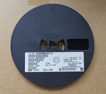 NSR0320MW2T1G 30V/2A अल्ट्रा-लो-वीएफ उच्च दक्षता वाले स्कॉटकी डायोड AEC-Q101 योग्य MSL1 हलोजन मुक्त SMAFL पैकेज ऑटोमोटिव/औद्योगिक अनुप्रयोगों के लिए बेहतर थर्मल प्रदर्शन