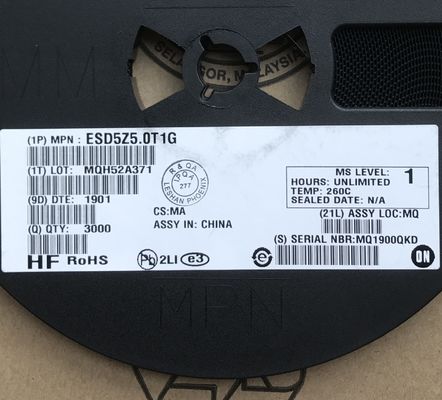 ESD5Z3.3T1G के साथ हाई-स्पीड डेटा लाइनों को सुरक्षित रखें: 3.3V यूनि-डायरेक्शनल क्लैम्पिंग, अल्ट्रा-लो कैपेसिटेंस और एक लघु SOD-523 पैकेज में सब-नैनोसेकंड प्रतिक्रिया