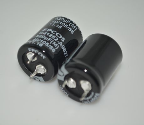 B41252A9827M000 EPCOS/TDK 820nH फेराइट कोर इंडक्टर 10% सहिष्णुता 7.8A संतृप्ति धारा 9.5A थर्मल धारा -55°C से +150°C RoHS अनुरूप ऑटोमोटिव ग्रेड AEC-Q200 प्रमाणित