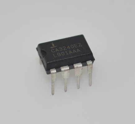 CA3240E 4.5MHz BIMOS ऑप एम्प (Op Amp) MOSFET इनपुट/BI-FET आउटपुट के साथ, 15kV ESD सुरक्षा, सिंगल या डुअल सप्लाई 5V से 16V तक, सटीक इंस्ट्रुमेंटेशन सर्किट के लिए कम इनपुट करंट