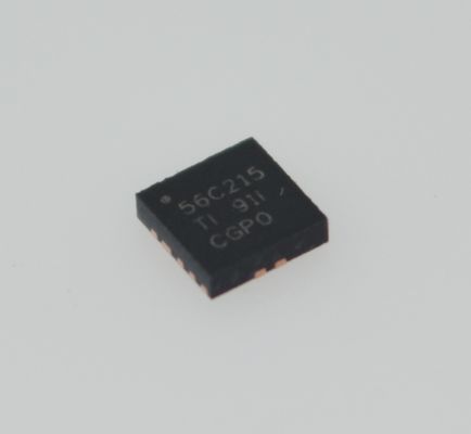 TPS56C215RNNR 15A 3.8-17V सिंक्रोनस बक कनवर्टर जिसमें 0.5% सटीकता, 550kHz आवृत्ति, पावर गुड, सक्षम, आंतरिक क्षतिपूर्ति, थर्मल शटडाउन और वेटेबल फ्लैंक्स हैं