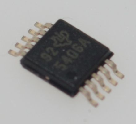 TPS54060ADGQR 60V 0.5A चरण-नीचे कनवर्टर 1μA IQ 1.2V±1% रेफ 200mΩ MOSFET 100kHz-2.5MHz 3.5mmx3.5mm MSOP-10 में इको-मोड थर्मल शटडाउन