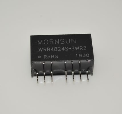 WRB4824S-3WR2 उन्नत 48V 2.4kW DIN रेल बिजली आपूर्ति अल्ट्रा-वाइड 85-264VAC इनपुट 300% पीक पावर, सक्रिय PFC कम रिसाव करंट -40°C से +85°C ऑपरेटिंग IP67 सुरक्षा C1/C2 प्रतिरक्षा और 5G रेडी