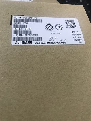 पेशेवर 8-Ch ADC AK5358AET 123dB SNR 216kHz/64x FS अल्ट्रा-लो -107dB THD+N 71mW पावर इंटीग्रेटेड एचपीएफ/एंटी-एलिसिंग फिल्टर एकल 3.3V आपूर्ति