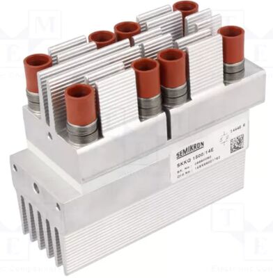SKKQ800/14E 1400V 800A IGBT मॉड्यूल कम Vce(sat) कम हानि उच्च मजबूती कम इंडक्टेंस NTC सेंसर औद्योगिक ग्रेड मेगावाट ड्राइव और भारी यूपीएस के लिए