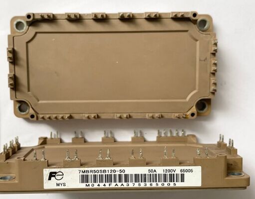 7MBR50SB120-50 1200V 50A पीआईएम मॉड्यूल एकीकृत रेक्टिफायर ब्रेक और इन्वर्टर कम हानि उच्च अलगाव अंतर्निहित एनटीसी कॉम्पैक्ट पैकेज कॉम्पैक्ट मोटर ड्राइव के लिए
