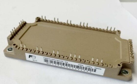 7MBR100VN120-50 1200V 100A PIM मॉड्यूल एकीकृत रेक्टिफायर और इन्वर्टर कम हानि उच्च अलगाव निर्मित-इन एनटीसी कॉम्पैक्ट पैकेज औद्योगिक मोटर ड्राइव और यूपीएस के लिए