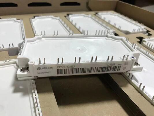 FP50R12KE3 1200V 50A PIM IGBT मॉड्यूल TRENCHSTOPTM IGBT3 कम वीसीई ((sat) कम स्विचिंग हानि एकीकृत सुधारक और ब्रेक कॉपर बेसप्लेट एनटीसी मोटर ड्राइव के लिए
