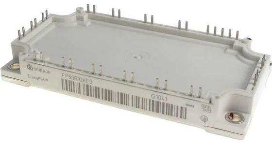 FP50R12KE3 1200V 50A PIM IGBT मॉड्यूल TRENCHSTOPTM IGBT3 कम वीसीई ((sat) कम स्विचिंग हानि एकीकृत सुधारक और ब्रेक कॉपर बेसप्लेट एनटीसी मोटर ड्राइव के लिए