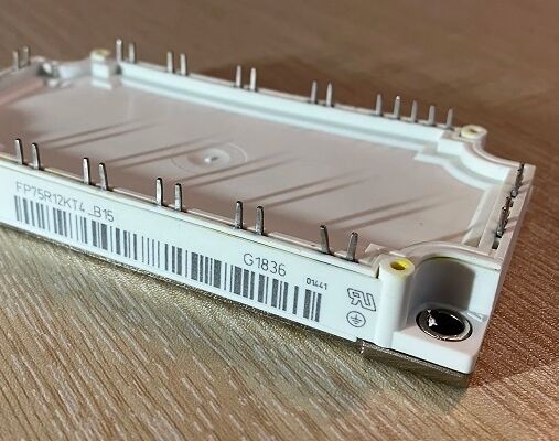 FP75R12KT4 B15 1200V 75A PIM IGBT मॉड्यूल TRENCHSTOPTM IGBT4 कम स्विचिंग हानि एकीकृत रेक्टिफायर और ब्रेक कॉपर बेसप्लेट एनटीसी मोटर ड्राइव के लिए उच्च स्विचिंग आवृत्ति
