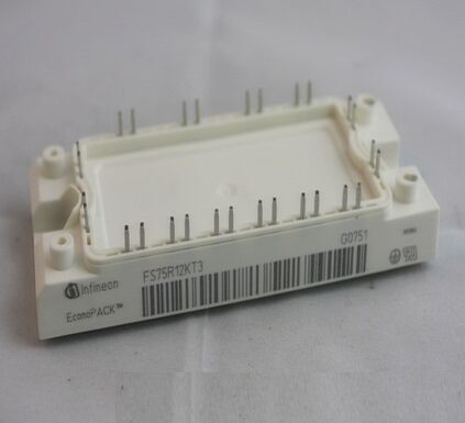 FS75R12KT3 1200V 75A IGBT मॉड्यूल ट्रेंचस्टॉप IGBT3 फास्ट एमकॉन डायोड सिक्सपैक कॉन्फ़िगरेशन इंटीग्रेटेड एनटीसी लो इंडक्टेंस हाई पावर डेंसिटी एकोनोपैक™2 ड्राइव्स के लिए