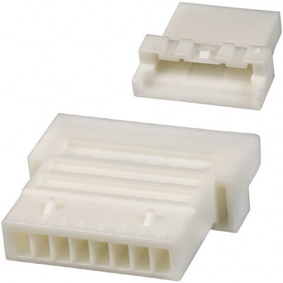 PALR-08VF 8 स्थिति 2.0 मिमी पिच कनेक्टर हाउसिंग पीए सीरीज़ रिसेप्टेकल क्रिम टर्मिनेशन पॉजिटिव लॉक कॉम्पैक्ट डिज़ाइन 3 ए रेटिंग 100V एसी वायर-टू-बोर्ड अनुप्रयोगों के लिए