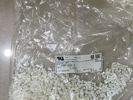 PAP-02V-S 2 स्थिति 2.0 मिमी पिच कनेक्टर हाउसिंग पीए सीरीज़ रिसेप्टेकल क्रिम टर्मिनेशन पॉजिटिव लॉक कॉम्पैक्ट 3 ए रेटिंग 100V एसी के लिए वायर-टू-बोर्ड और उच्च घनत्व अनुप्रयोगों के लिए